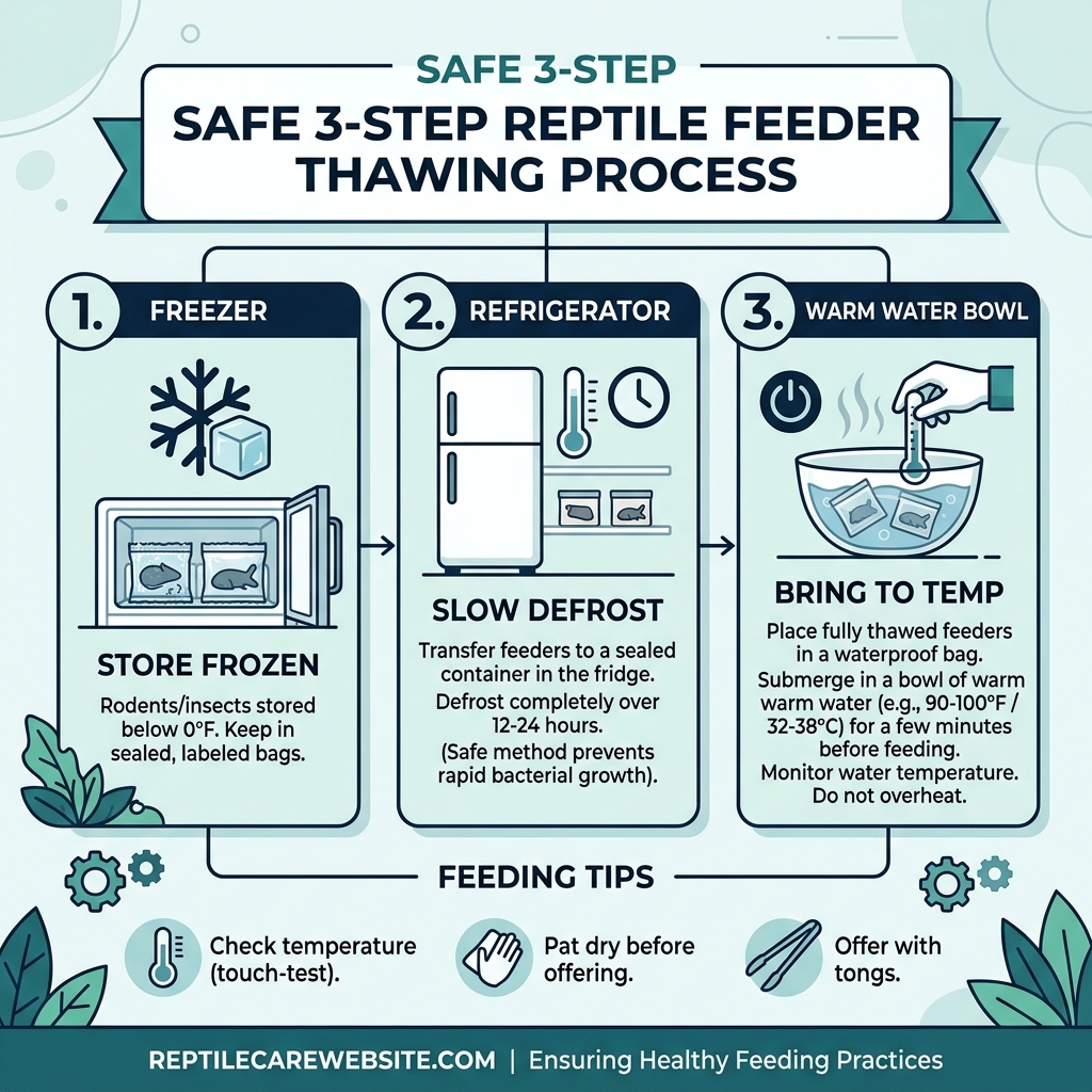 How to Thaw Frozen Mice for Snakes (Step-by-Step Safe Method)